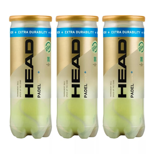 HEAD Padel Pro S+ – 3 kokers