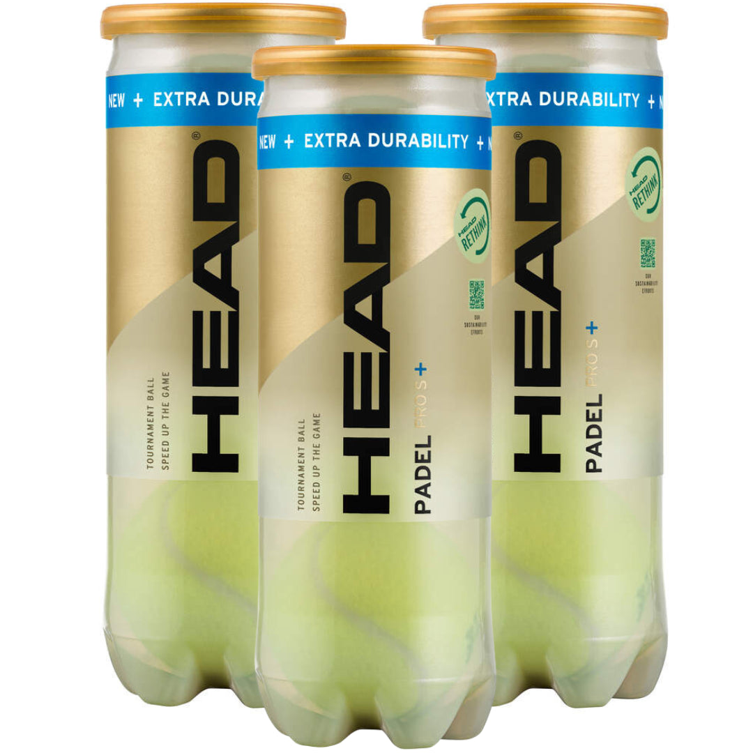 Head Padel Pro S+ - padelballen - padel - 3 blikken